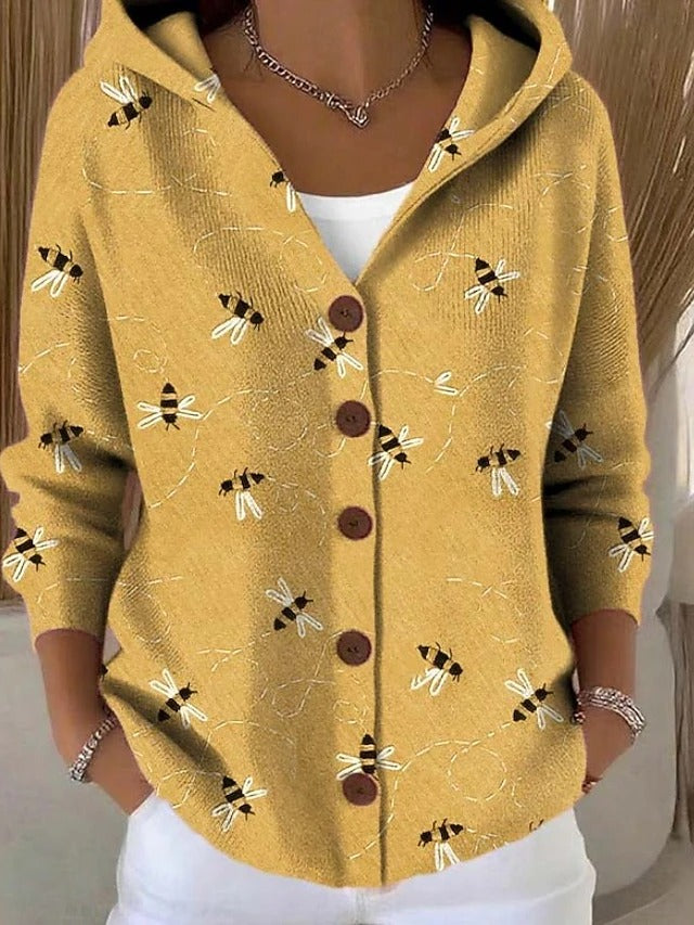 Galirae - Camisa abotonada con capucha