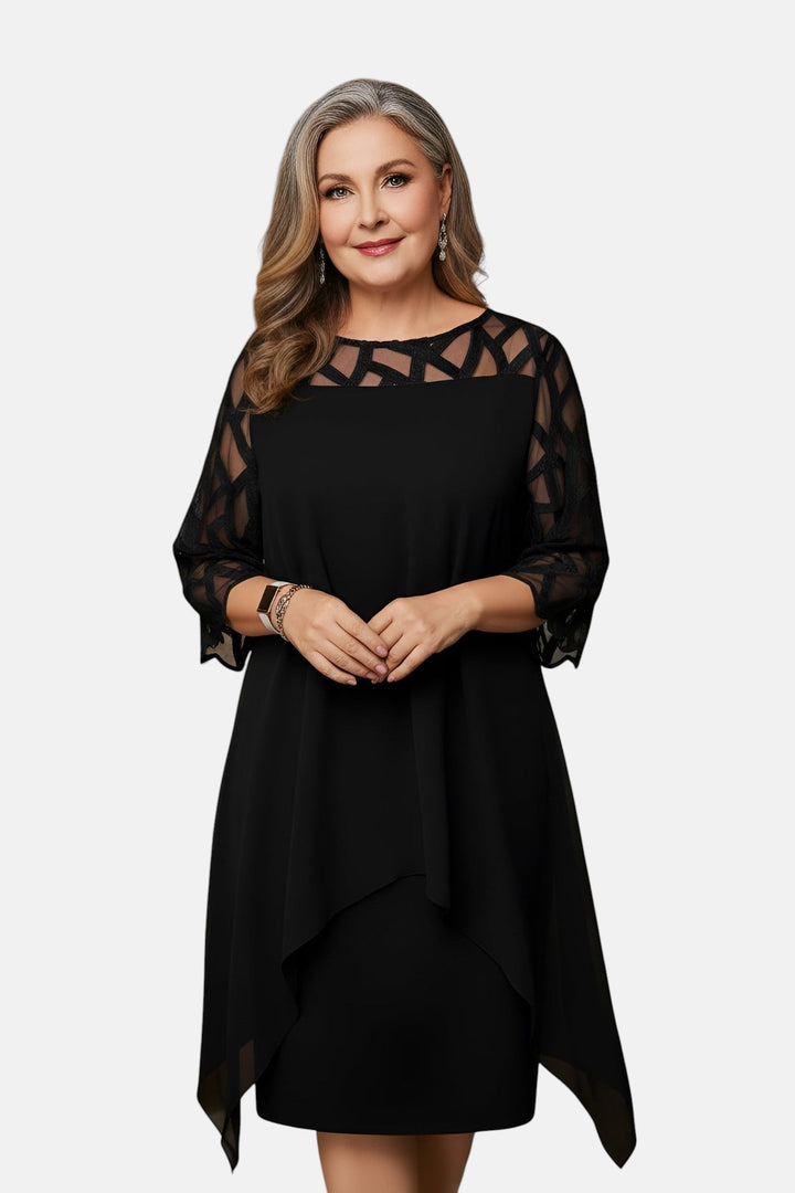 Amelia - Vestido midi de tacto suave