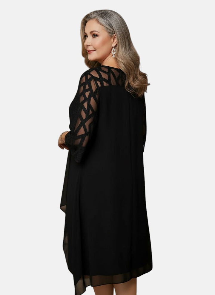 Amelia - Vestido midi de tacto suave