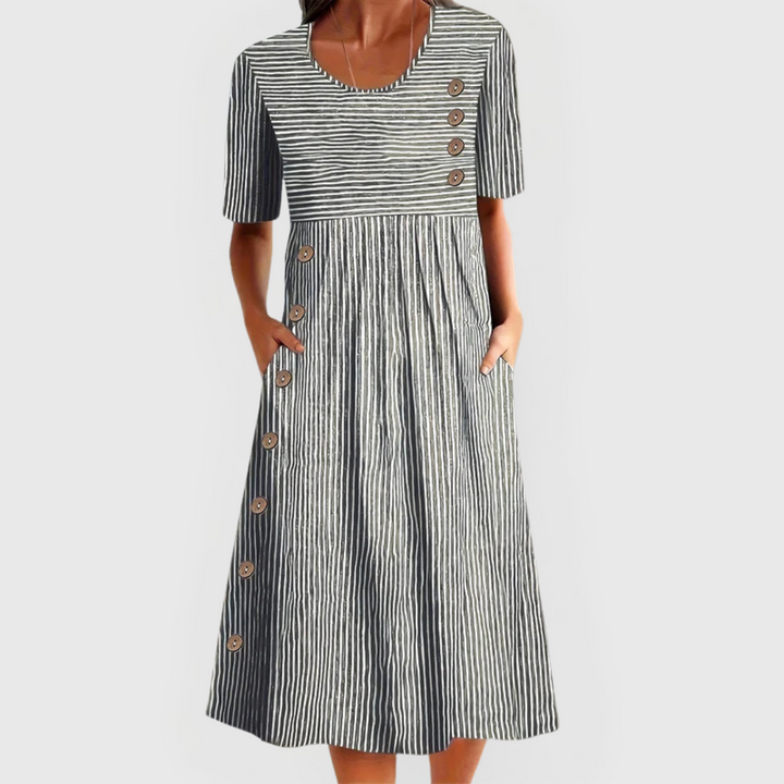 Eline - Vestido Midi Casual y Elegante