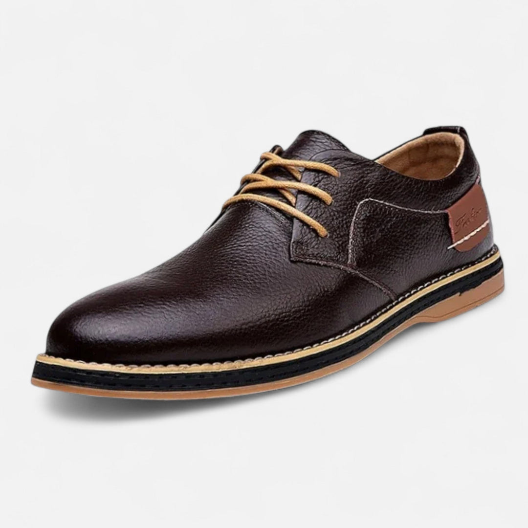 Tavian - Zapatos de vestir con acabado a mano