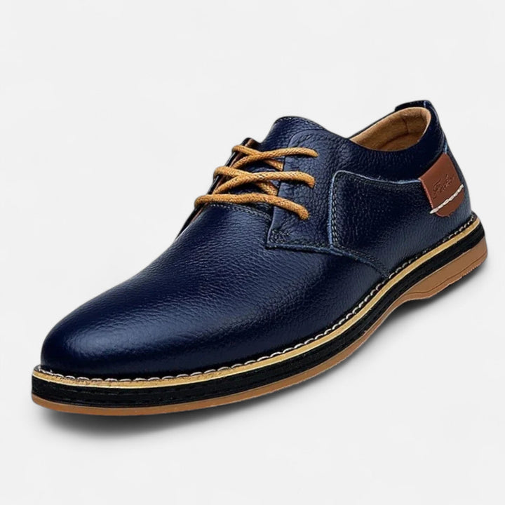 Tavian - Zapatos de vestir con acabado a mano