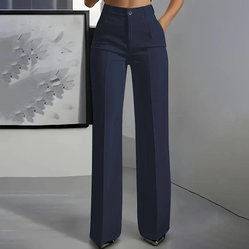 Amelia - Pantalones sastre de tiro alto