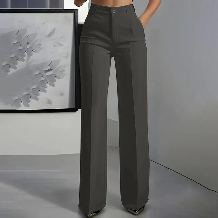 Amelia - Pantalones sastre de tiro alto
