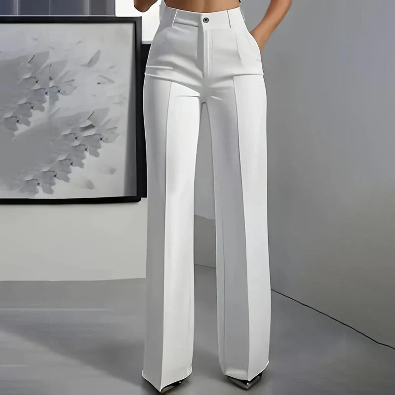 Amelia - Pantalones sastre de tiro alto