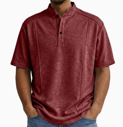 Fintan - Camisa abotonada de tacto suave