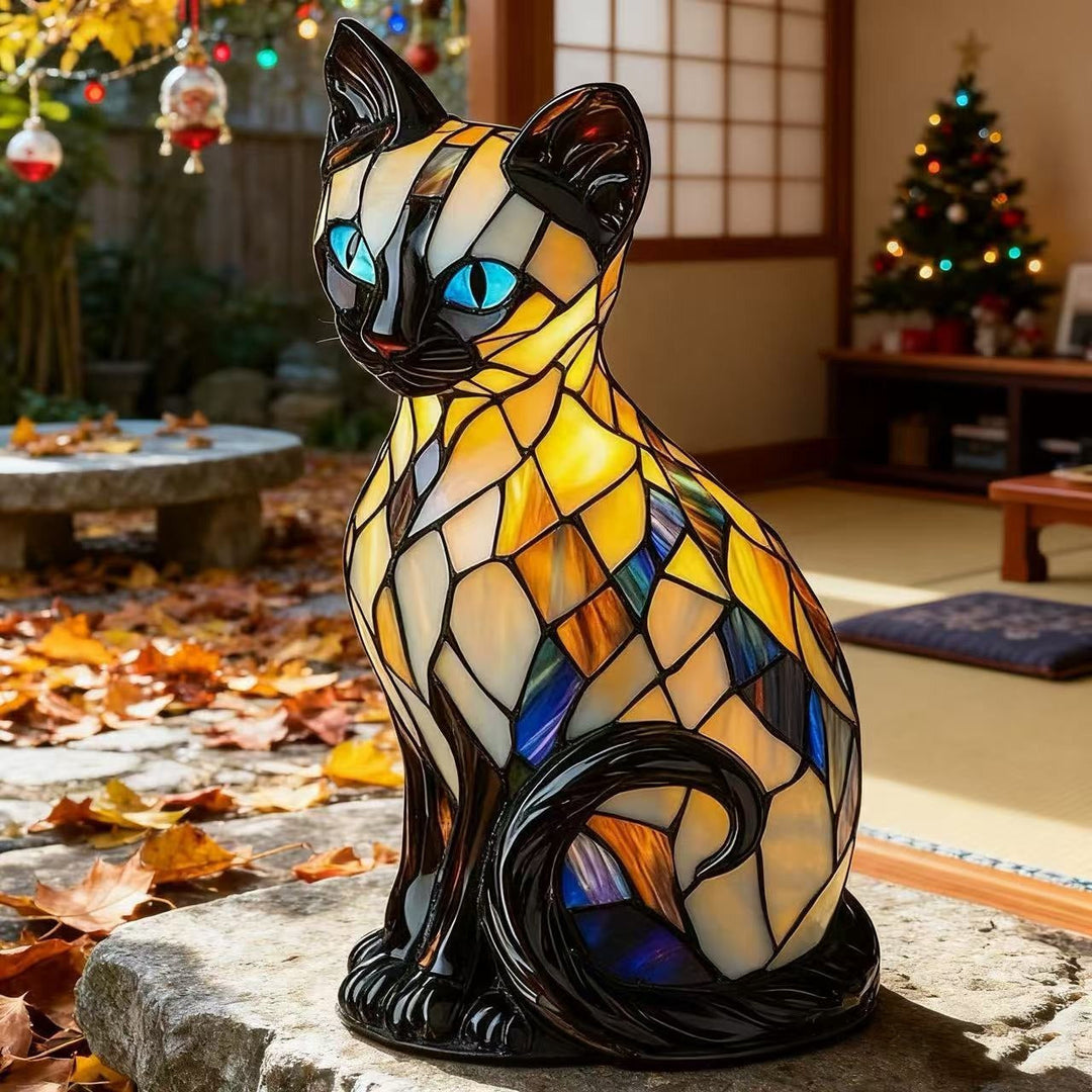 Mireya - Lámpara de Mesa con Silueta de Gato