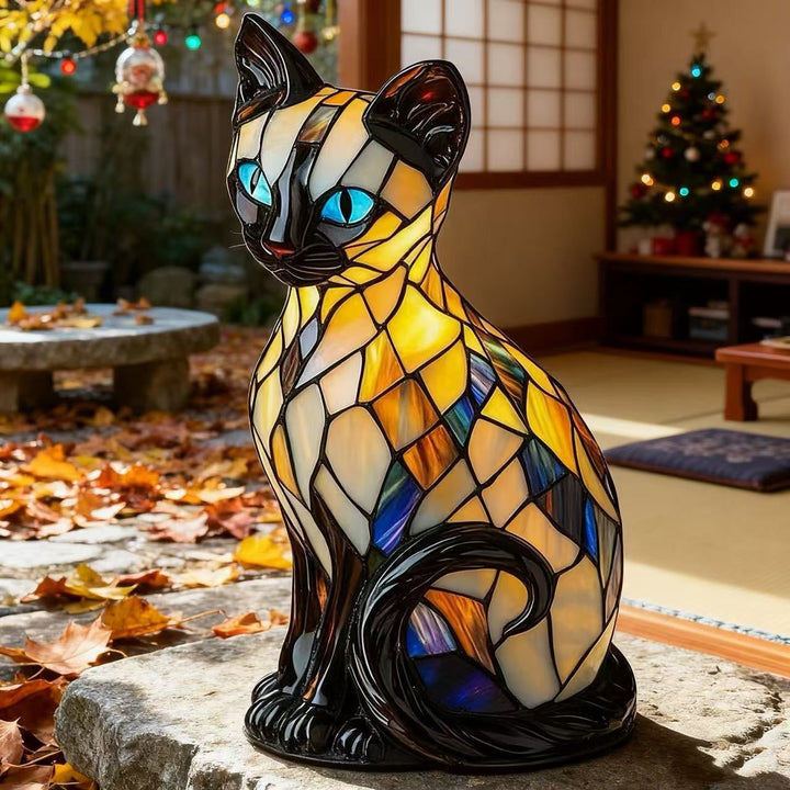 Mireya - Lámpara de Mesa con Silueta de Gato