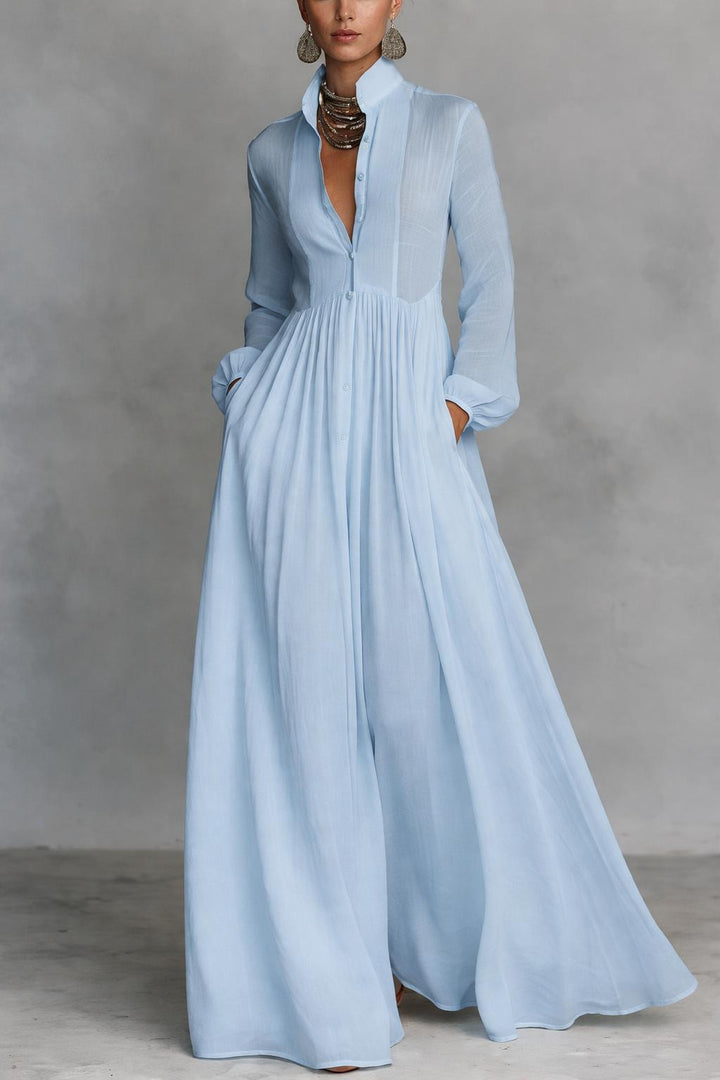 Hina - Vestido maxi fluido