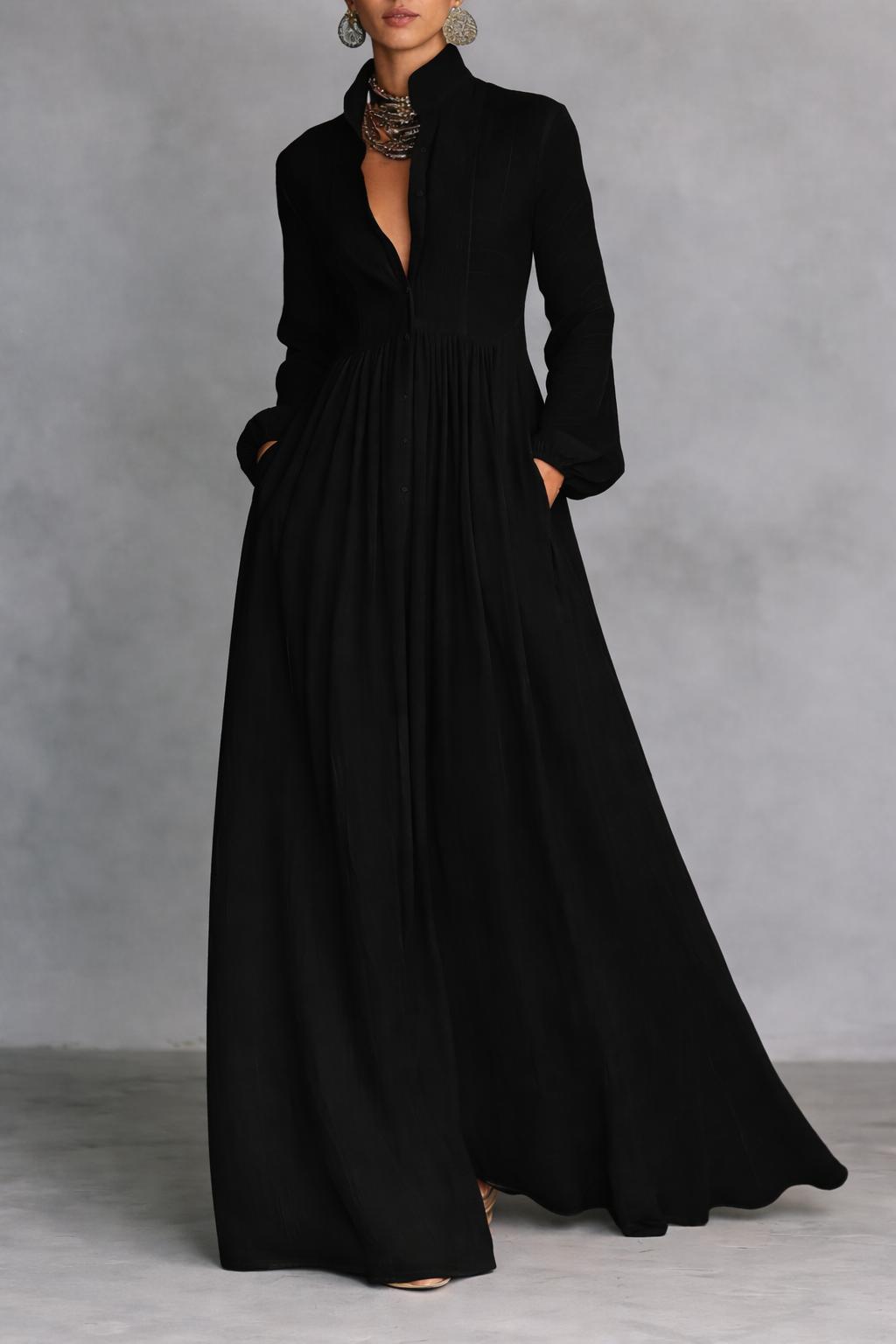 Hina - Vestido maxi fluido