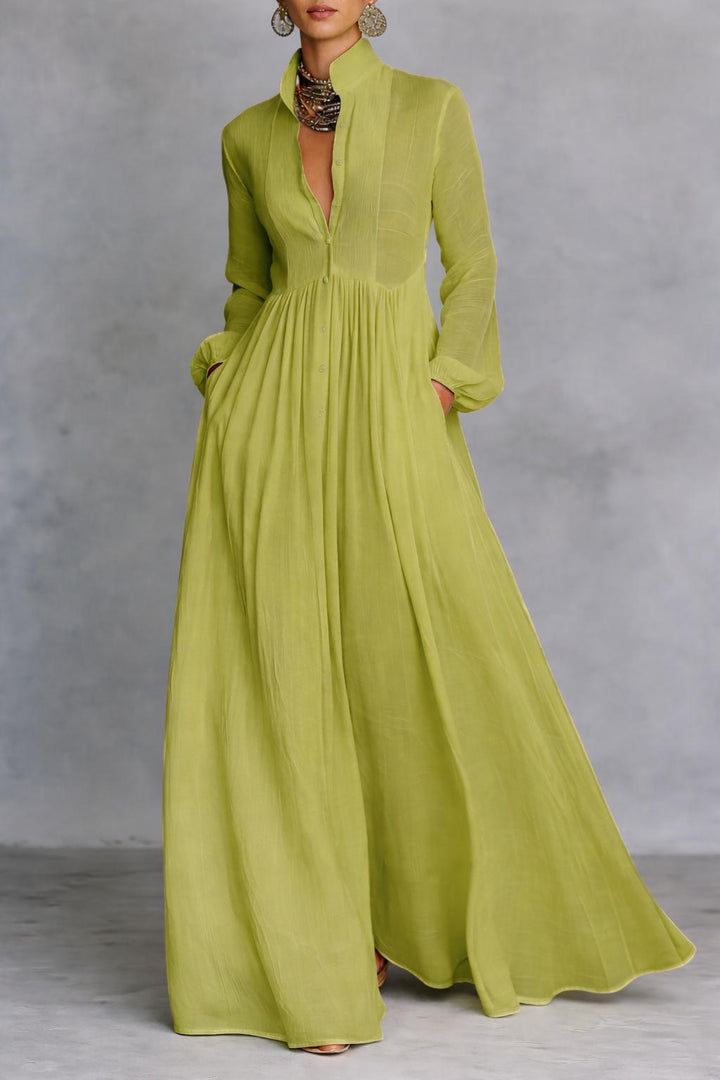 Hina - Vestido maxi fluido