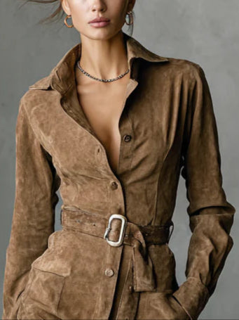 Alindrae - Vestido Mini Casual Elegante
