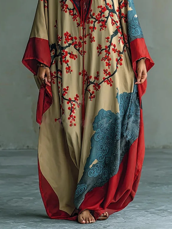 Miriel - Vestido ligero de manga murciélago