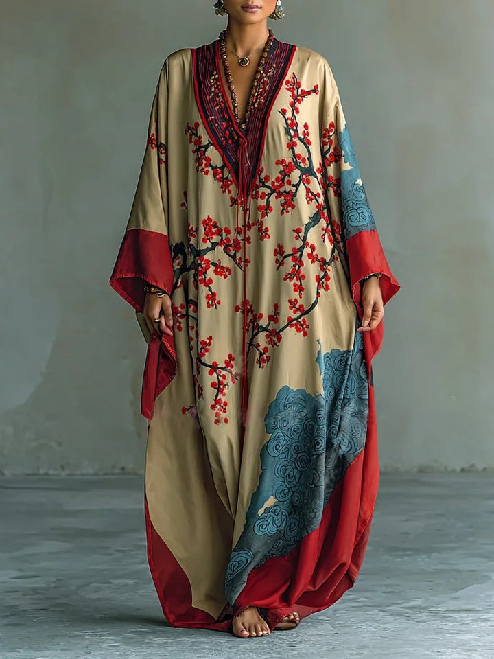 Miriel - Vestido Ligero de Manga Murciélago