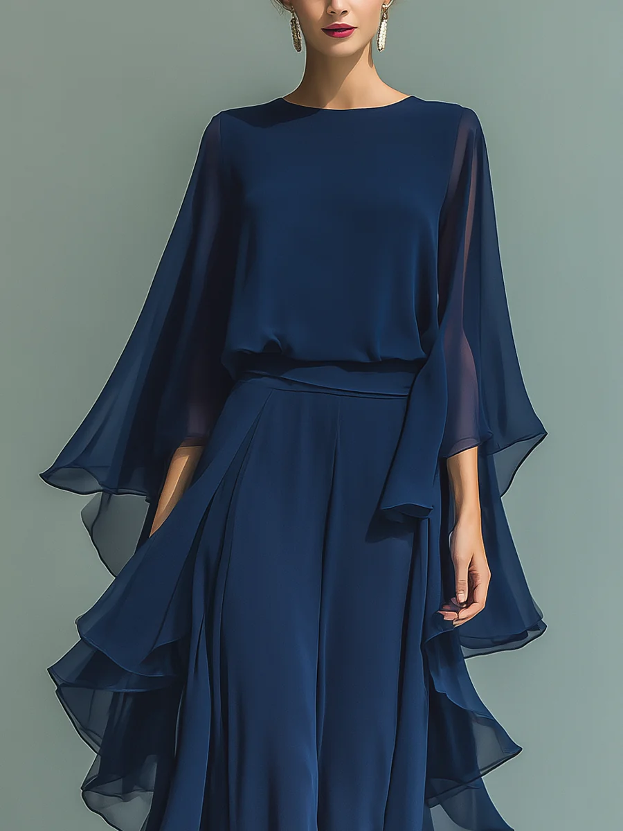 Undine - Conjunto elegante de dos piezas