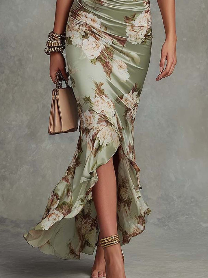 Jamie - Vestido floral suave al tacto