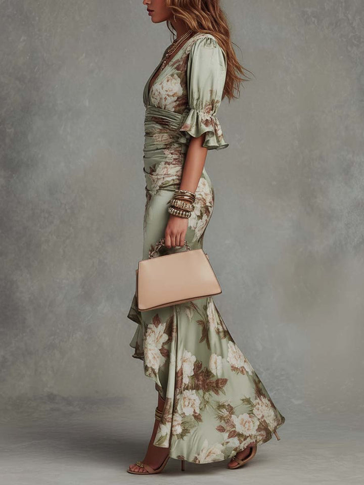 Jamie - Vestido floral suave al tacto