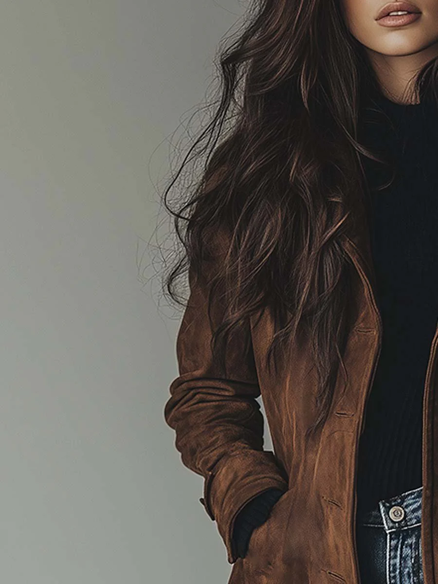 Seravielle - Abrigo Casual Estiloso
