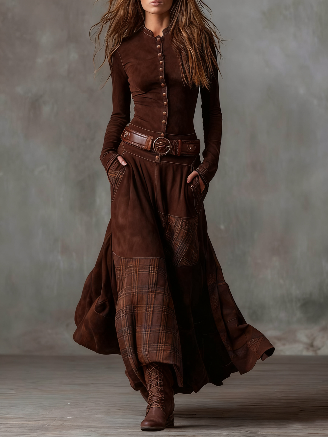 Seliah - Vestido Maxi Casual Elegante