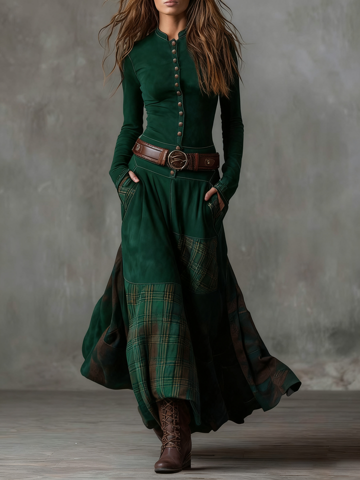 Seliah - Vestido Maxi Casual Elegante