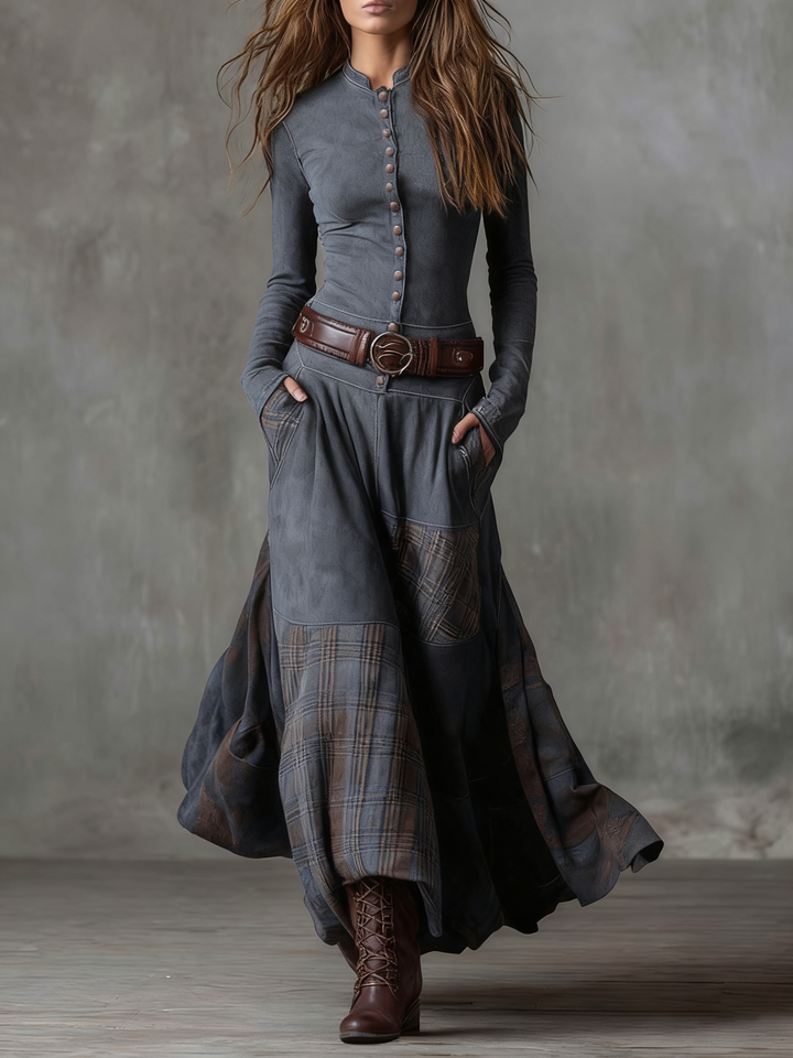 Seliah - Vestido Maxi Casual Elegante