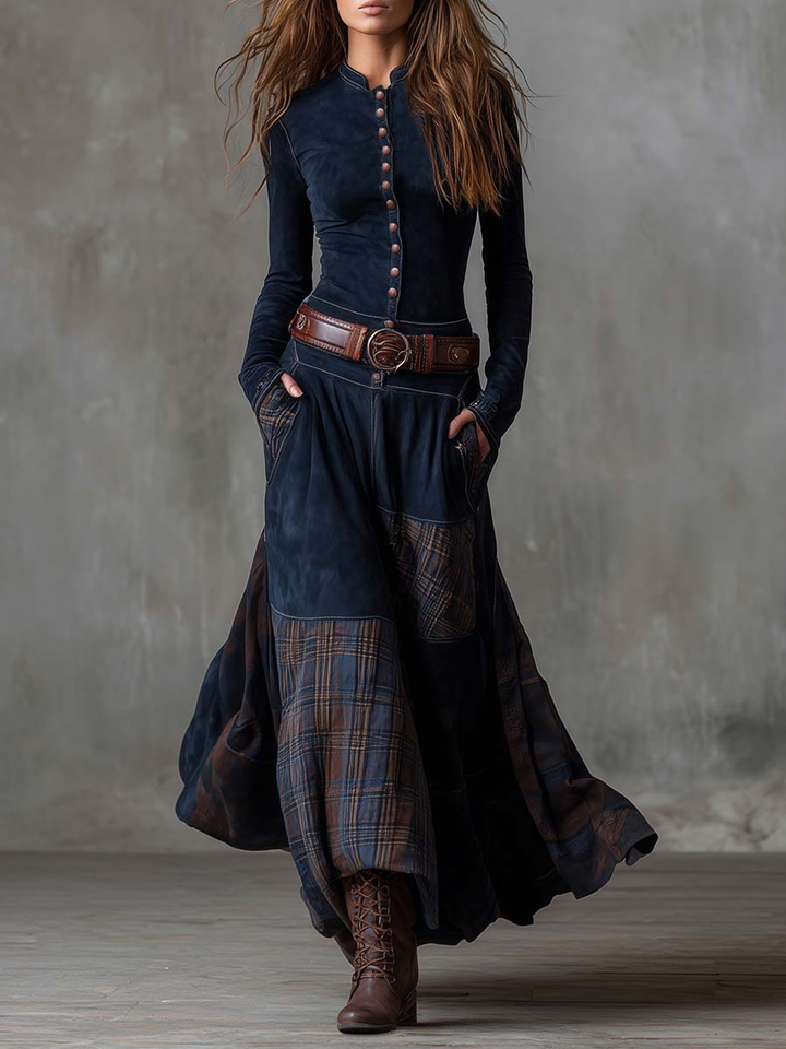 Seliah - Vestido Maxi Casual Elegante