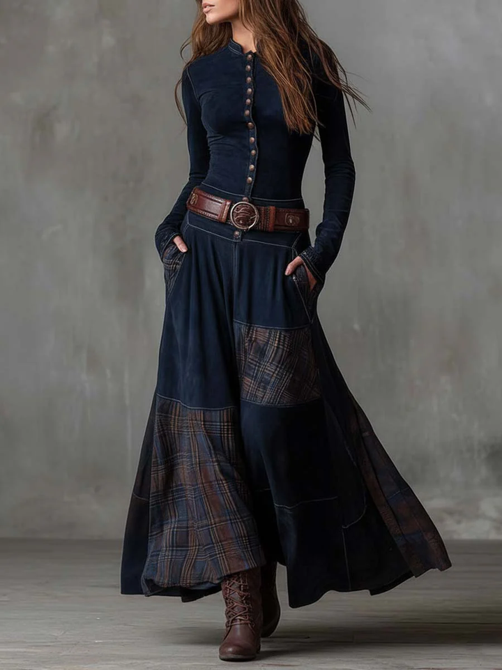 Seliah - Vestido Maxi Casual Elegante