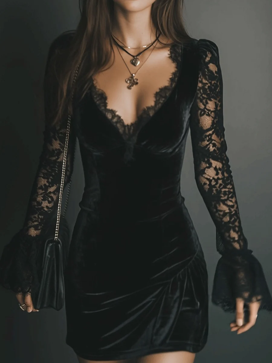 Mirellea - Vestido Mini Casual Estiloso