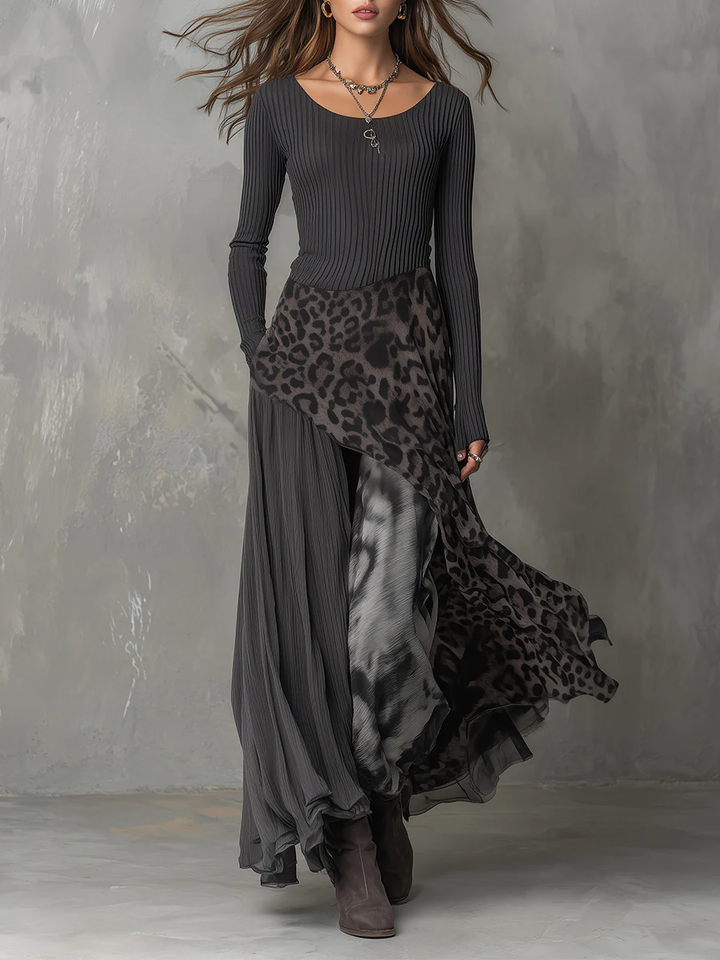 Mirelyss - Vestido Maxi Casual Estiloso