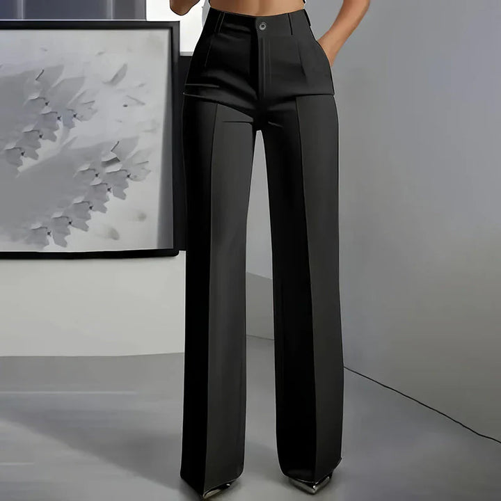 Amelia - Pantalones sastre de tiro alto