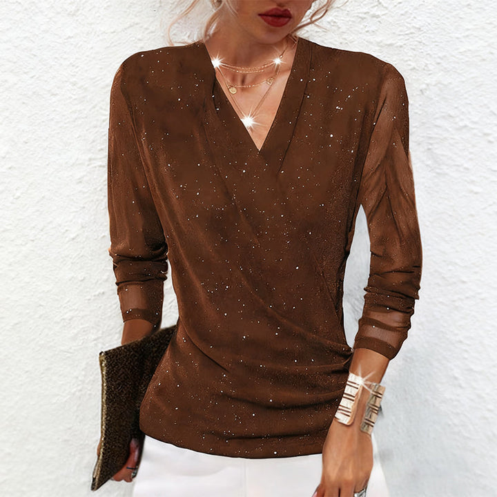 Nalise - Blusa Casual Elegante