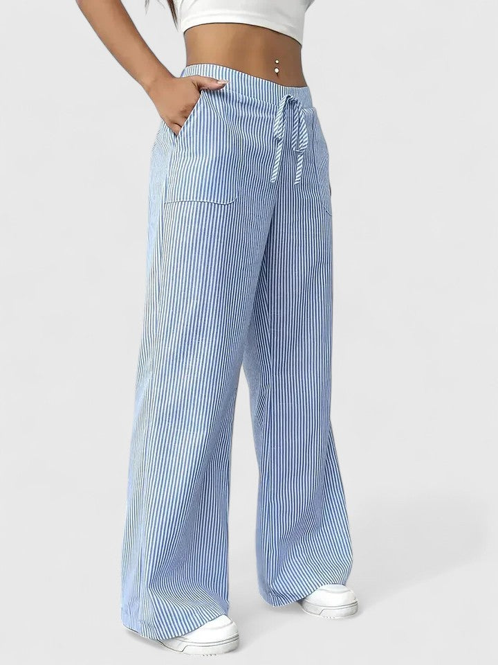 Chelsea - Pantalón de tacto suave con cordón ajustable