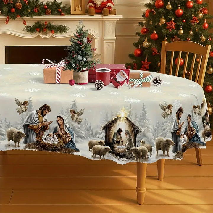 Paisley - Mantel Navideño de Natividad