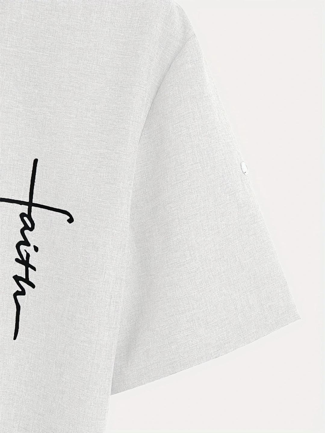 Harlan - Camisa de cuello alto texturizada