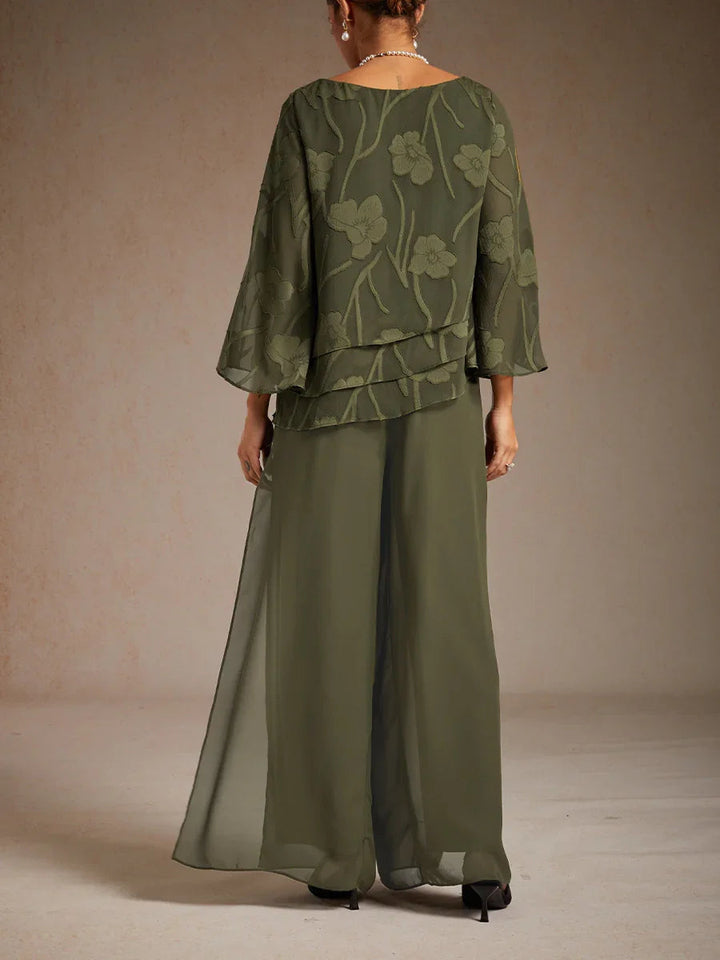 Tairess - Pantalón de pierna ancha