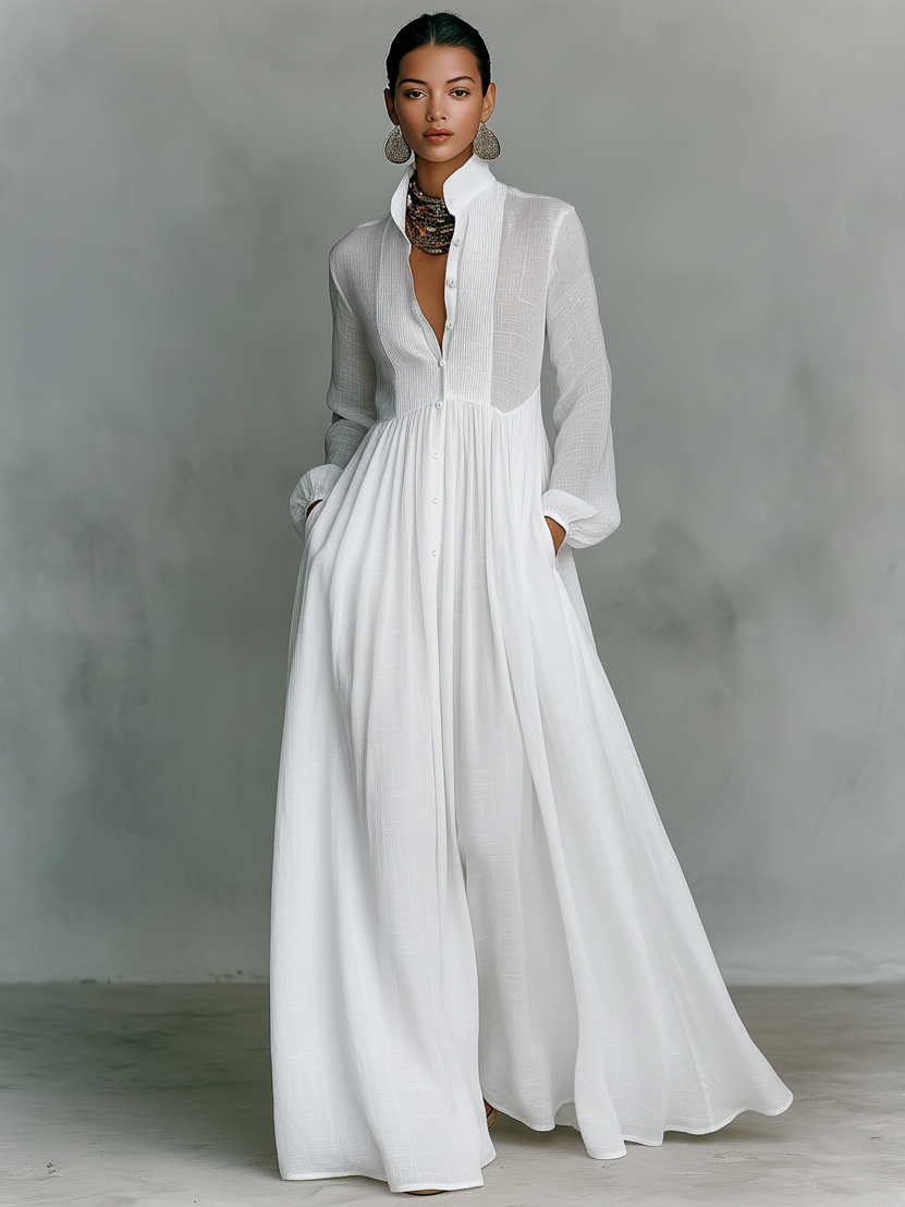 Vessa - Vestido Maxi Casual Elegante