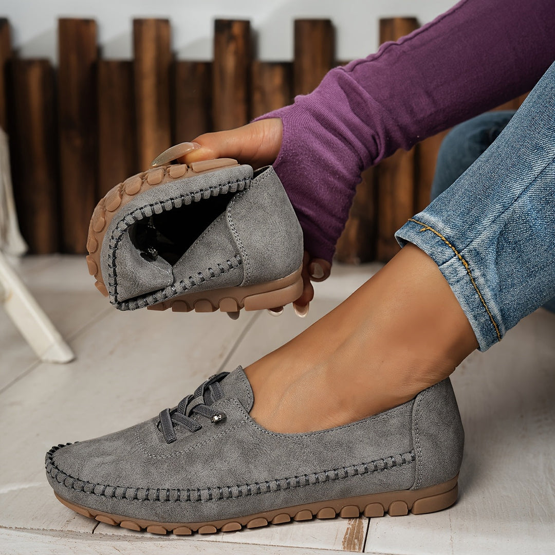 Oline - Zapatos sin agujetas con amortiguación