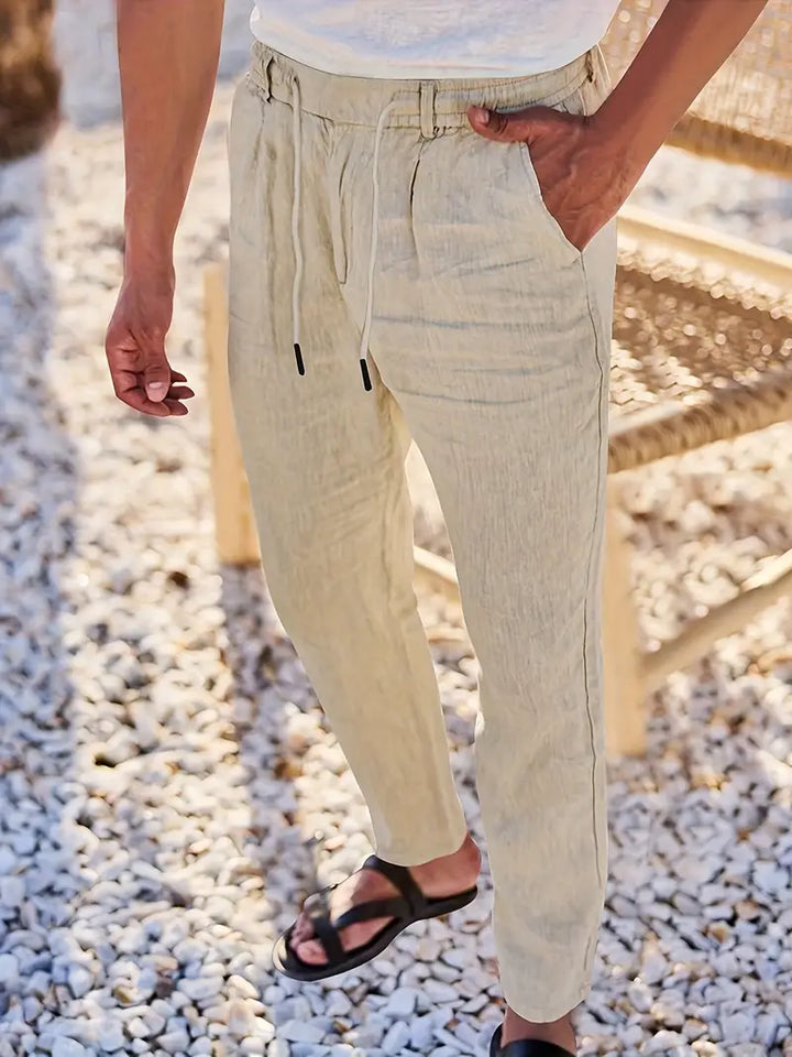 Daxon - Pantalones casuales elegantes