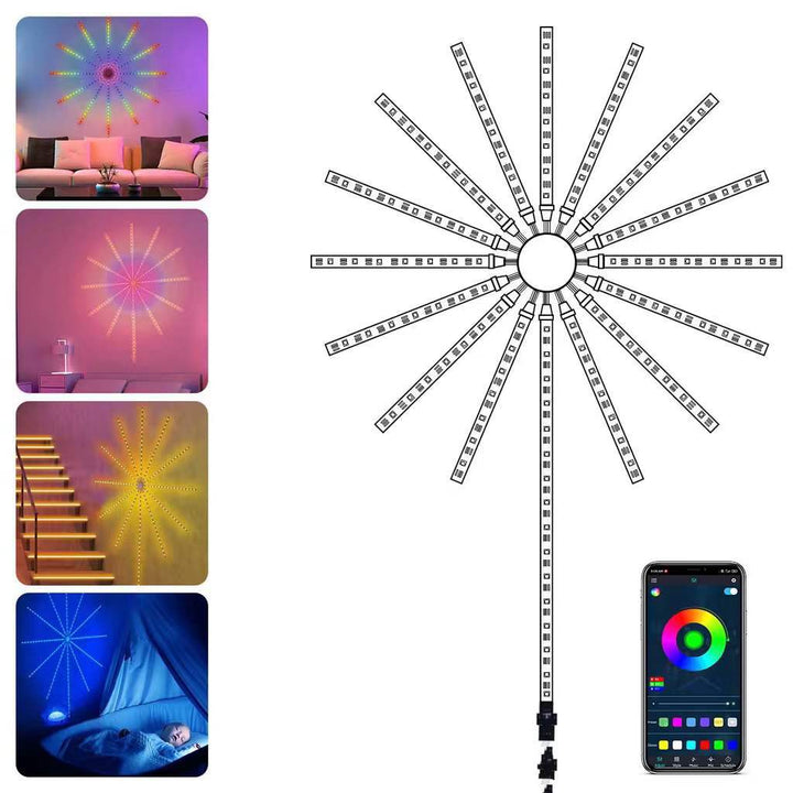 Selene - Luz de Pared con Pantalla de Ritmo