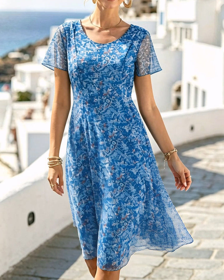Kynara - Vestido estampado a la rodilla