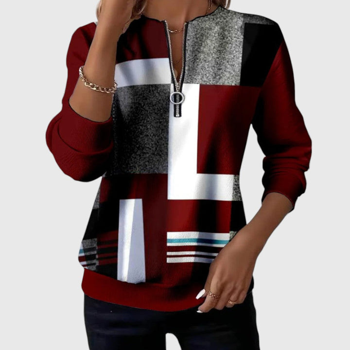 Zenovia - Sudadera Casual Estilosa