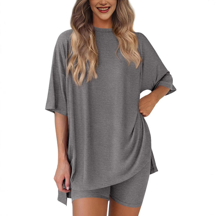 Calista - Conjunto de playera holgada y shorts