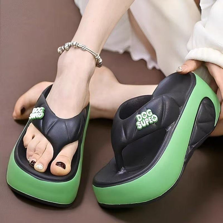 Avyra - Sandalias de dedo elegantes con suela gruesa