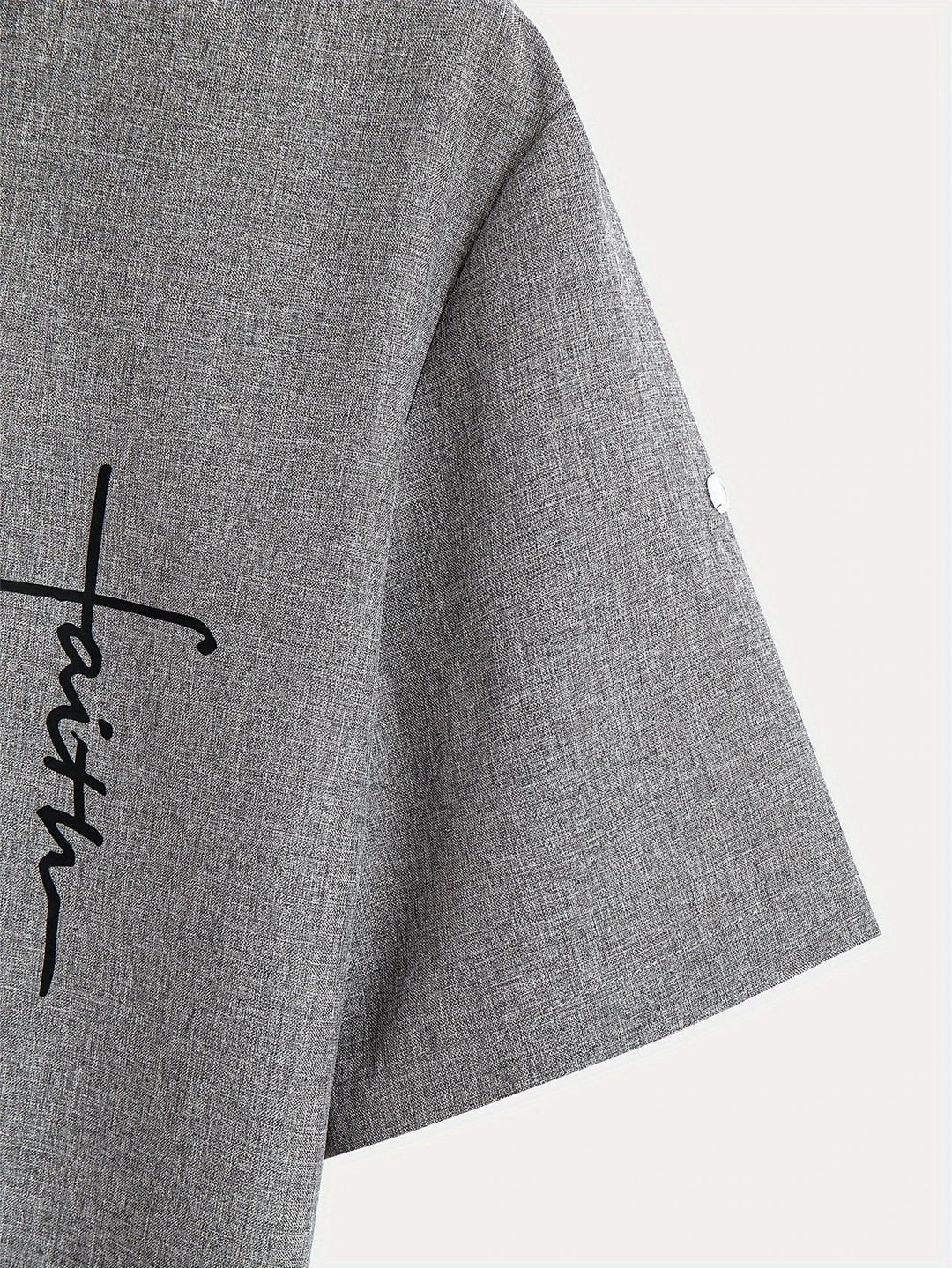 Harlan - Camisa de cuello alto texturizada