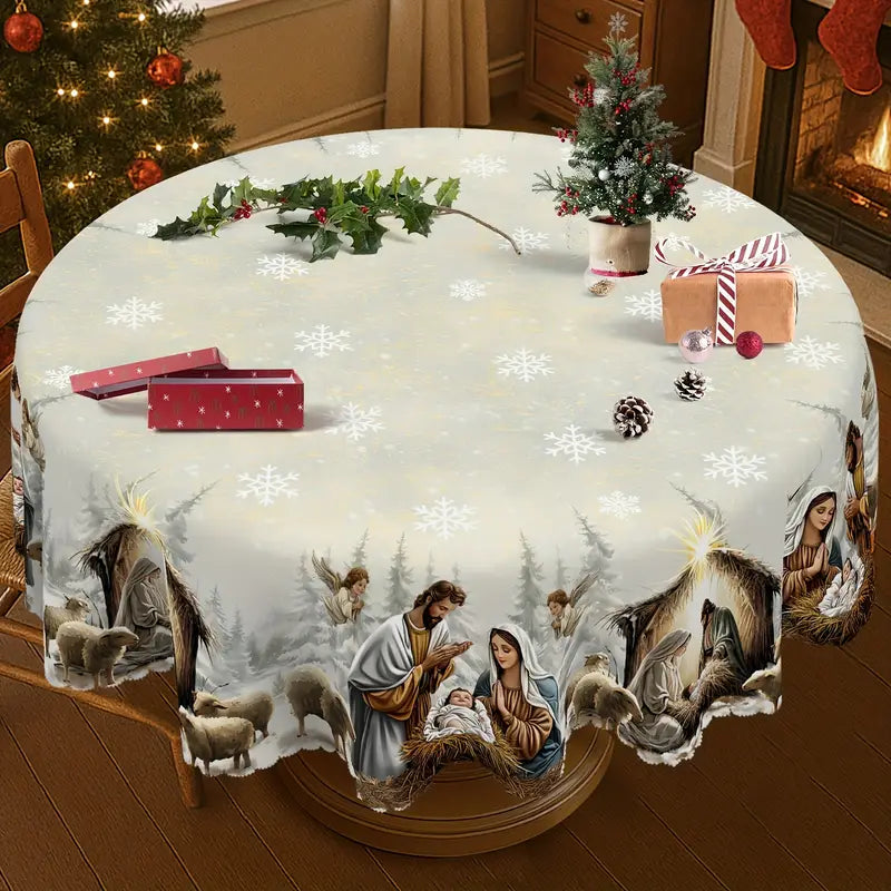 Paisley - Mantel Navideño de Natividad