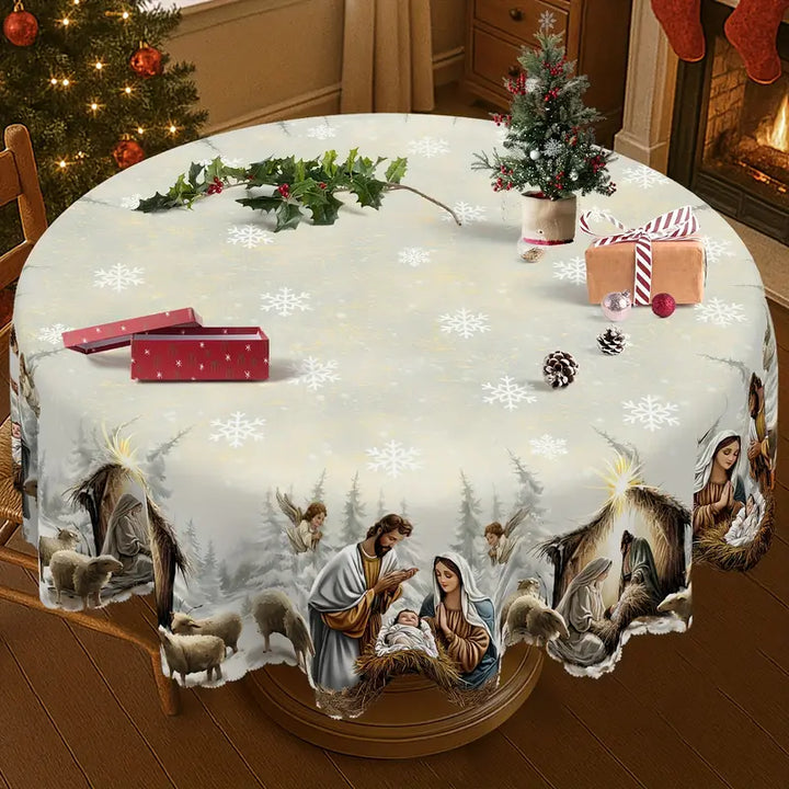 Paisley - Mantel Navideño de Natividad