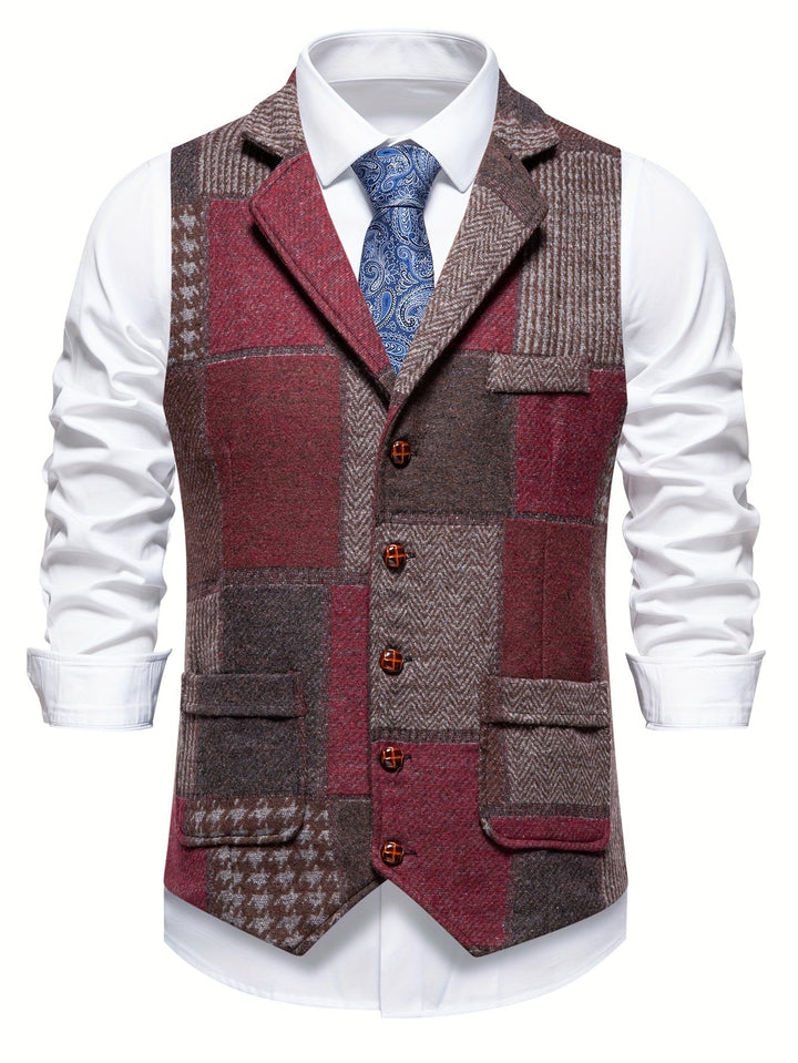 Evren - Chaleco de patchwork a la medida
