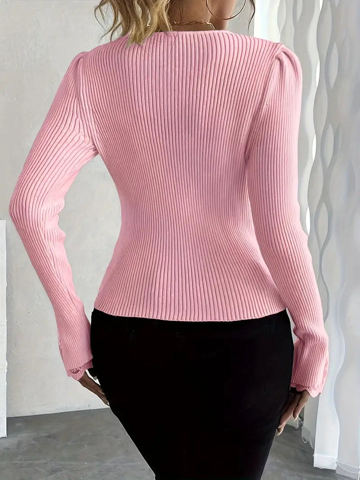 Corinne - Blusa Casual con Estilo