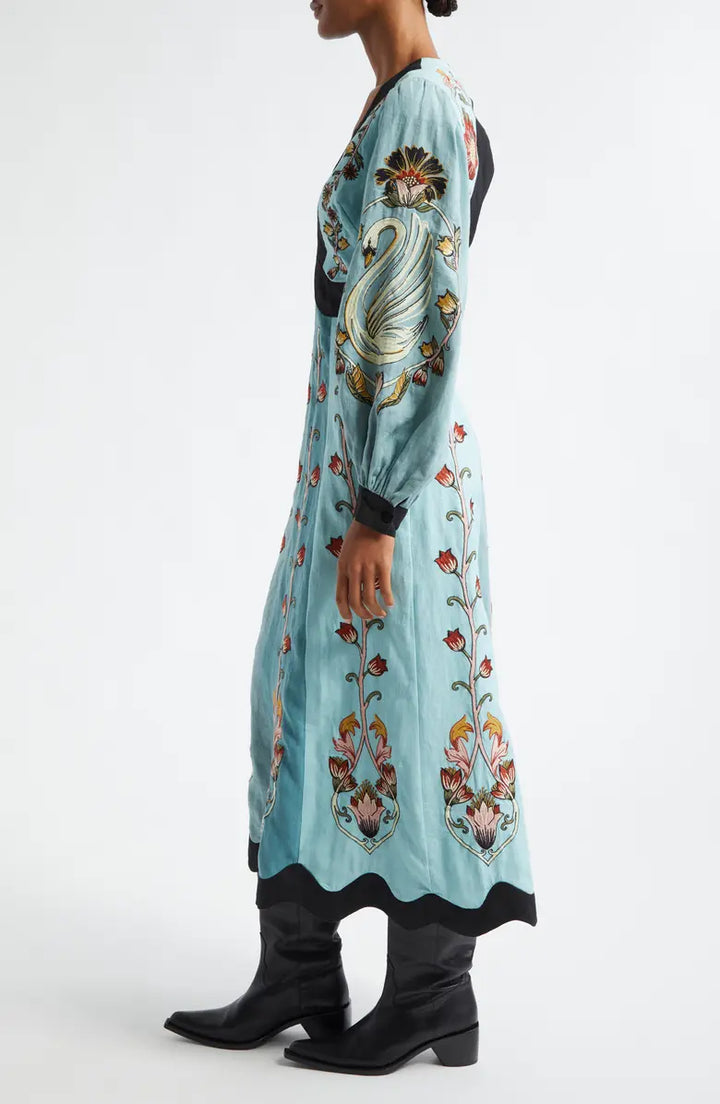 Dalila - Vestido floral elegante y casual