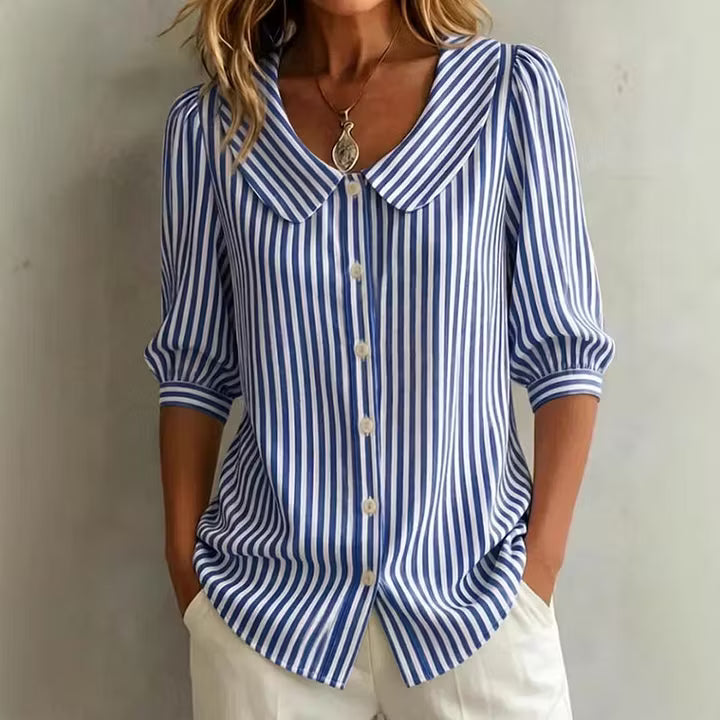 Caitlin - Camisa de lino transpirable